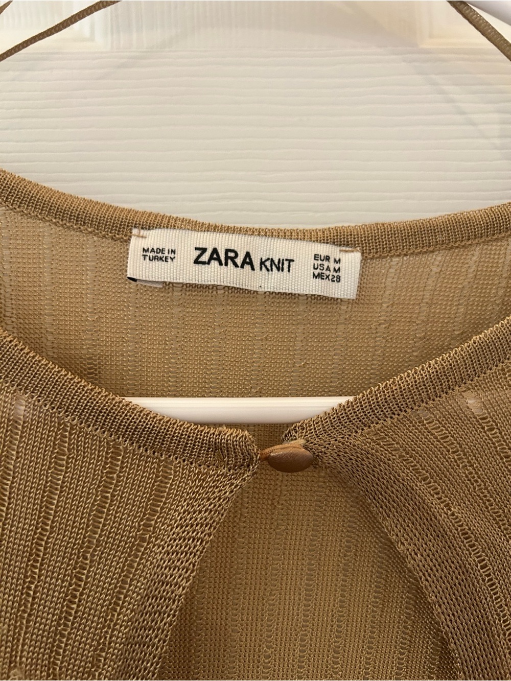 Zara Ribbed Cape - Picture 3 of 7